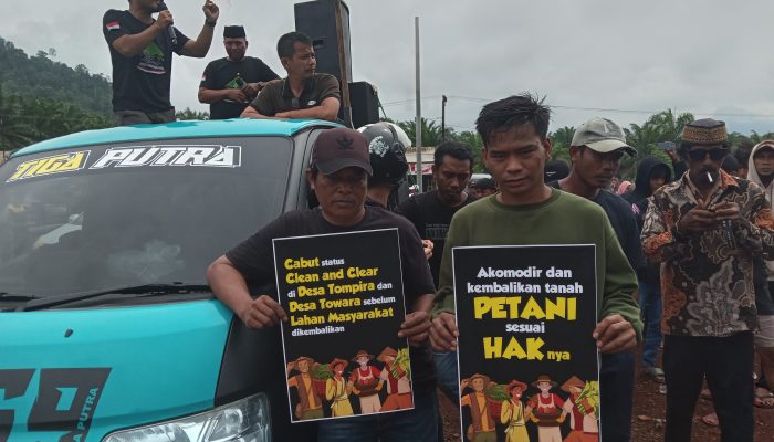 Konflik Agraria Tak Kunjung Usai, Warga Lingkar Sawit PT ANA Tolak Perpanjangan Izin PKKPR Perusahaan