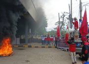 Ratusan Buruh Di Morowali Gelar Aksi Di PT IMIP, Sampaikan Tujuh Tuntutan