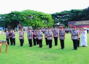 Kapolres Banggai Pimpin Sertijab Wakapolres, PJU dan Kapolsek Jajaran