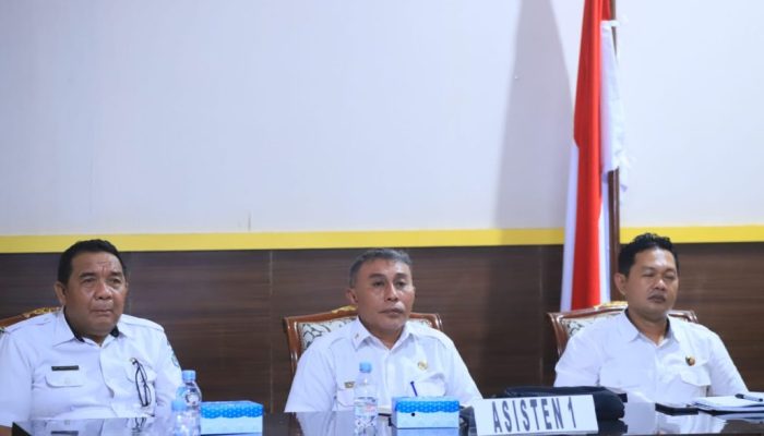 Pemkab Bangkep Ikuti Rakor Nasional Satgas Sapu Bersih Pangan 2026