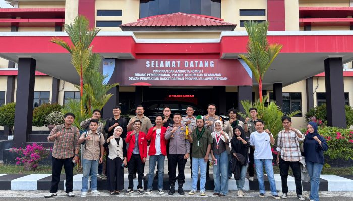 Perkuat Sinergi dan Komunikasi, Kapolres Banggai Terima Silaturahmi HMI, LMND dan GMNI