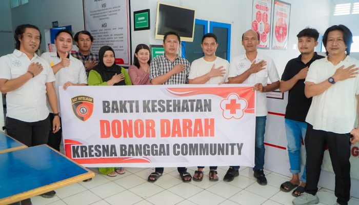 Sat Intelkam Polres Banggai Gelar Donor Darah, Wujud Nyata Kepedulian untuk Kemanusian