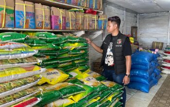 Pastikan Harga Beras Bersahabat, Polres Banggai Cek Harga Di Pasar Simpong