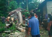 Hujan Angin Kencang, Pohon Tumbang Timpa Rumah Warga di Desa Lee