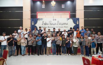 Kapolres Banggai Bangun Chemistry Bareng Wartawan, Buka Puasa Penuh Kekeluargaan di Ramadan