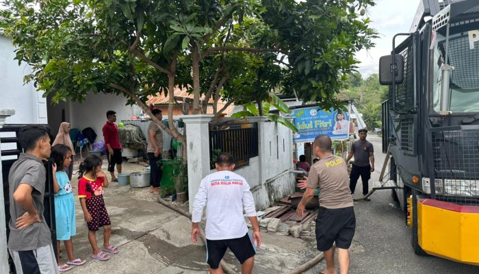 Warga Apresiasi Respon Cepat Polres Banggai Atasi Krisis Air Bersih