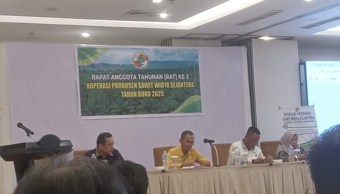 Koperasi SWS Gelar RAT ke-3 di Luwuk, Tingkatkan Ekonomi Petani Sawit