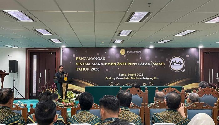 Perkuat Budaya Anti Suap, MA Perluas Implementasi SMAP di Eselon I Hingga Pengadilan Banding