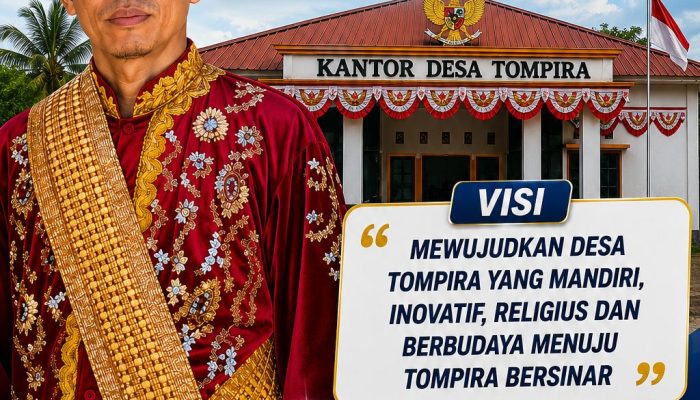 Sufran Tanadi Maju Pilkades Tompira, Usung Visi “Tompira Bersinar”