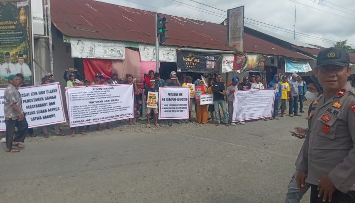 Konflik Agraria PT KLS vs Warga Toili Banggai Kembali Memanas, Ini Tuntutan yang Disuarakan