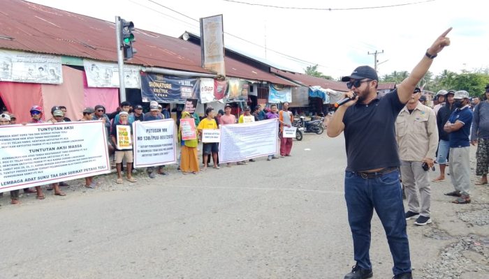 Ketua Karang Taruna Banggai ikut Perjuangkan Hak Petani Toili, Minta DPRD Gelar Hearing Soal Konflik Di PT KLS