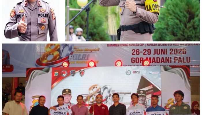 Satintelkam Polres Banggai Borong Empat Penghargaan di Hari Bhayangkara ke-80 Polda Sulteng
