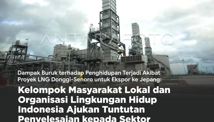 Petani-Nelayan Banggai dan WALHI Sulteng Ajukan Petisi ke Perusahaan Jepang Pengelola DSLNG