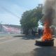 Ban Terbakar, Warga Tanjung Sari Karaton Berjaga Jelang Konstatering PN Luwuk