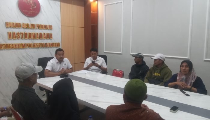 Kasat Reskrim Polresta Banggai Terima Kunjungan Warga Secara Humanis, Janji Tangani Kasus Konflik PT KLS Secara Profesional